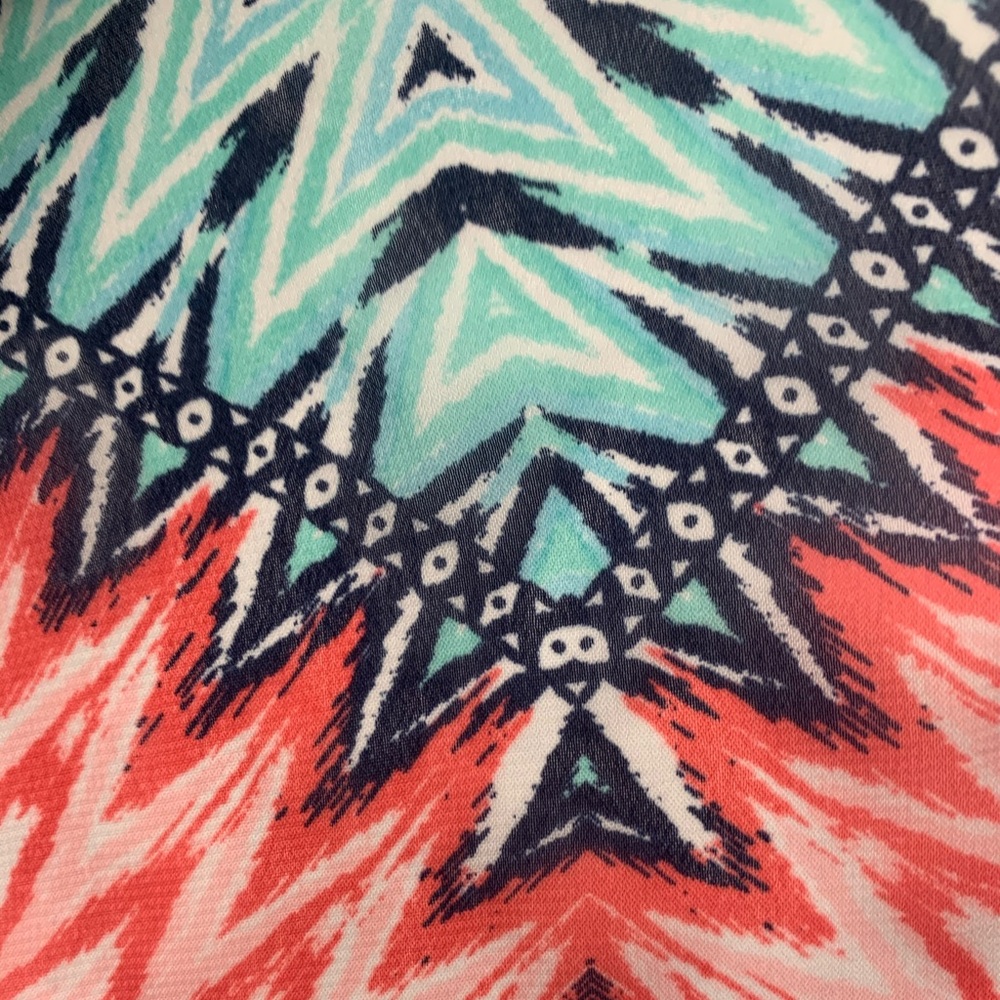 Chevron like Kids/tween dress.